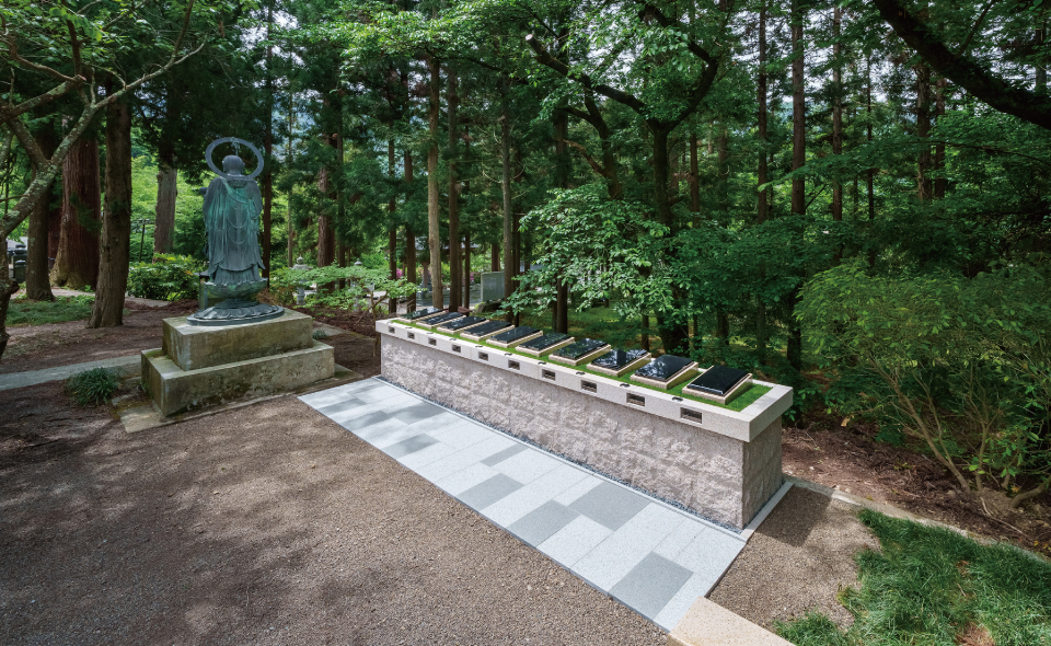 「まつしろ明徳寺」樹木葬墓苑